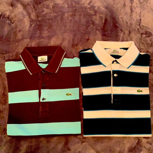 Lacoste Golf Shirts. - Picture 1 of 5